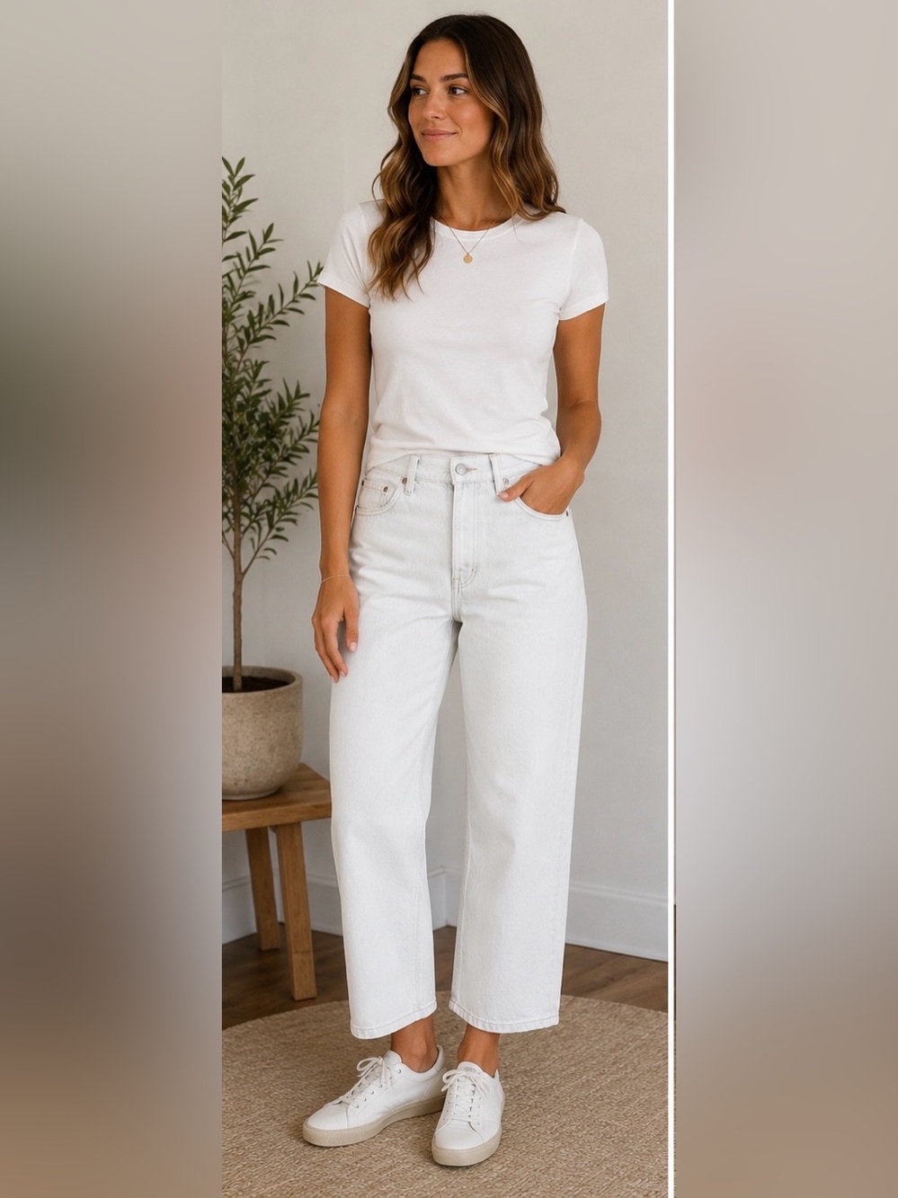 Cream denim Levi’s